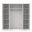 Bowery 4 Door Manufactured Wood Wardrobe-1192649589