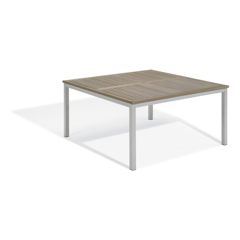 Table de salle à manger Travira, Bois de tek rétro