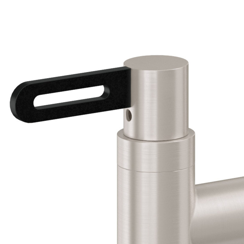 Bridge Kitchen Faucet - Quad, 45 Series Metal Lever, Without Side Spray, Satin Nickel