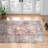 Alice Machine Washable Oriental Flatweave Performance Red/Blue/Ivory Multi Area Rug-808646801