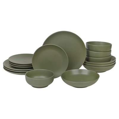 Ceramic Dinnerware Set 4 Piece - Service for 16