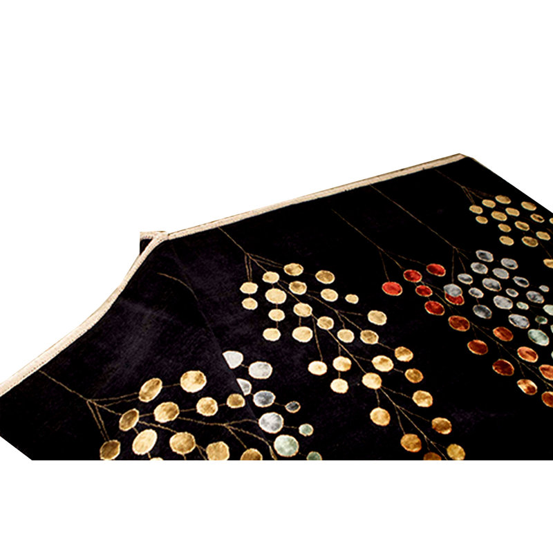 Dharma Hand Woven Silk and Wool Area Rug