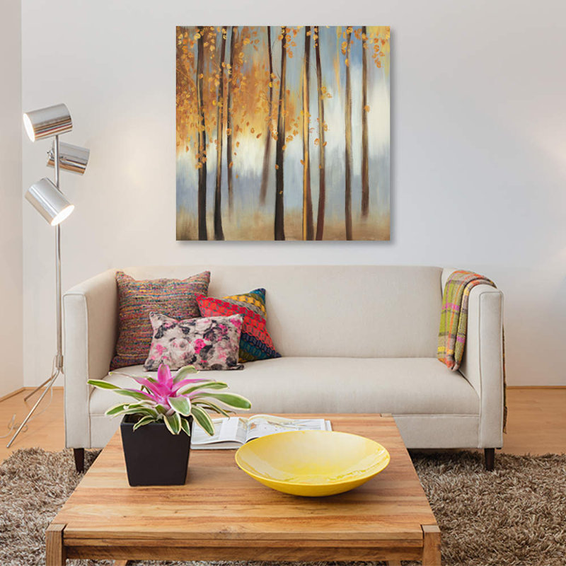 «Days of Gold», impression sur toile, H 48 po x l 48 po x P 1,5 po, Toile tendue, Pas de tapis