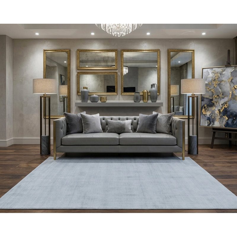 Tapis texturé sauge Handloom, Sauge