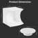 Photography Light Box Motorized Turntable Stand Set