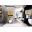 Élégante armoire de salle de bain murale en bambou pour un rangement et une organisation efficaces, parfaite pour les salles de bain et les chambres à coucher modernes.