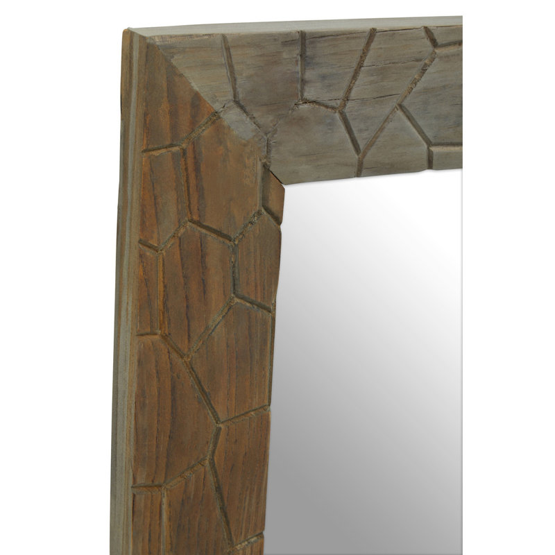 Finkel Solid Wood Flat Wall Mirror