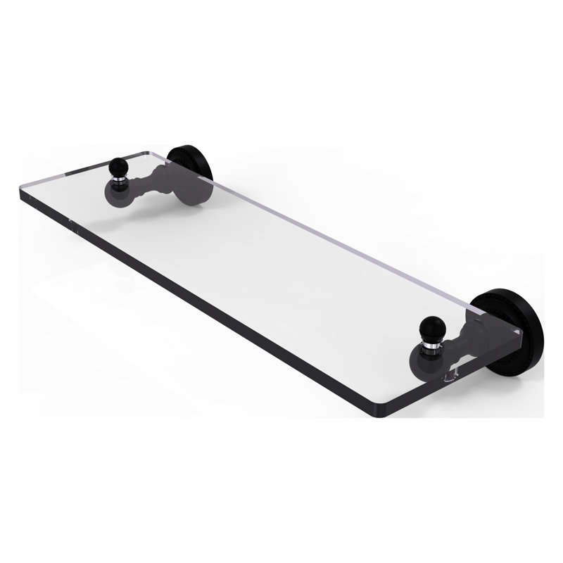 Tablette de support Marchmont, 16 po, Noir mat