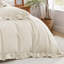 Housse de couette Andency Beige Ruffle-124609540-124609531