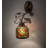 Rustic Lodge Armed Sconce