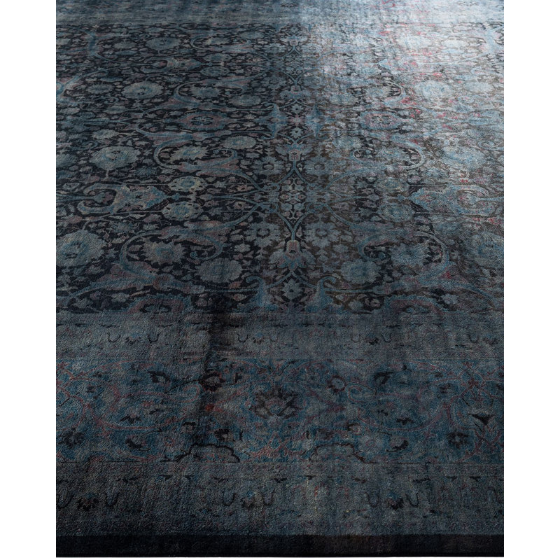 Tapis unique en laine 10 pi 4 po x 14 pi 2 po Morgelyn