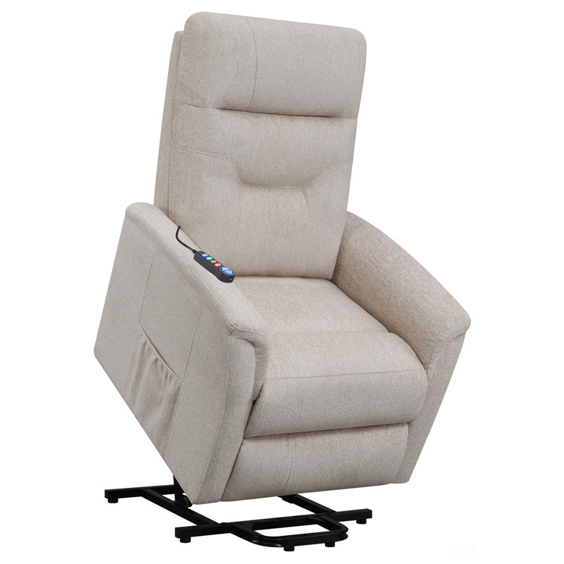 Fauteuil inclinable beige Beige