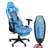 Upgraded Massage Gaming Chair 7-Point, Office Chair with Footrest & Lumbar Support, Thickened and Widened Cushions Backrest-1445606131