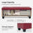 Rectangular solid hardwood bedside storage Bench-191867272-191867275