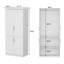 Armoire 4 portes Anij H 74,8 po x l 31,7 po