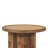 Solid Wood Close-Knit Corner End Table, Light Brown, Table