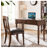 American Solid Wood Desk with Drawers-369286411