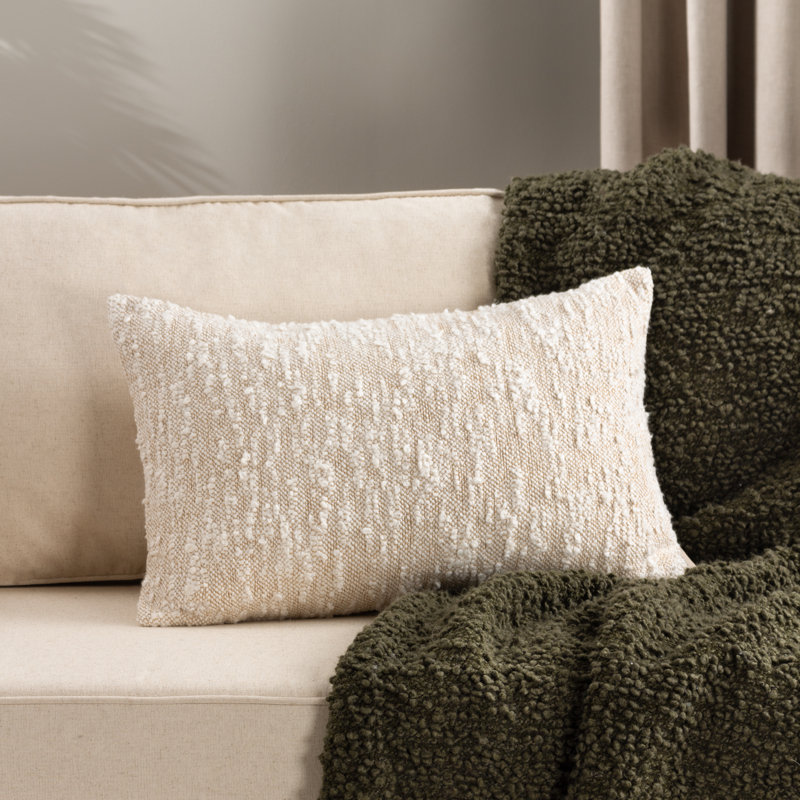 Gyula Cream Rectangular Cushion