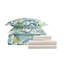 Ensemble de literie réversible 8 pièces - Housse de couette à motif, insert d'édredon et ensemble de draps unis-99311796-99311787