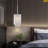 Lievin 3 - Light Silver LED Kitchen Island Pendant