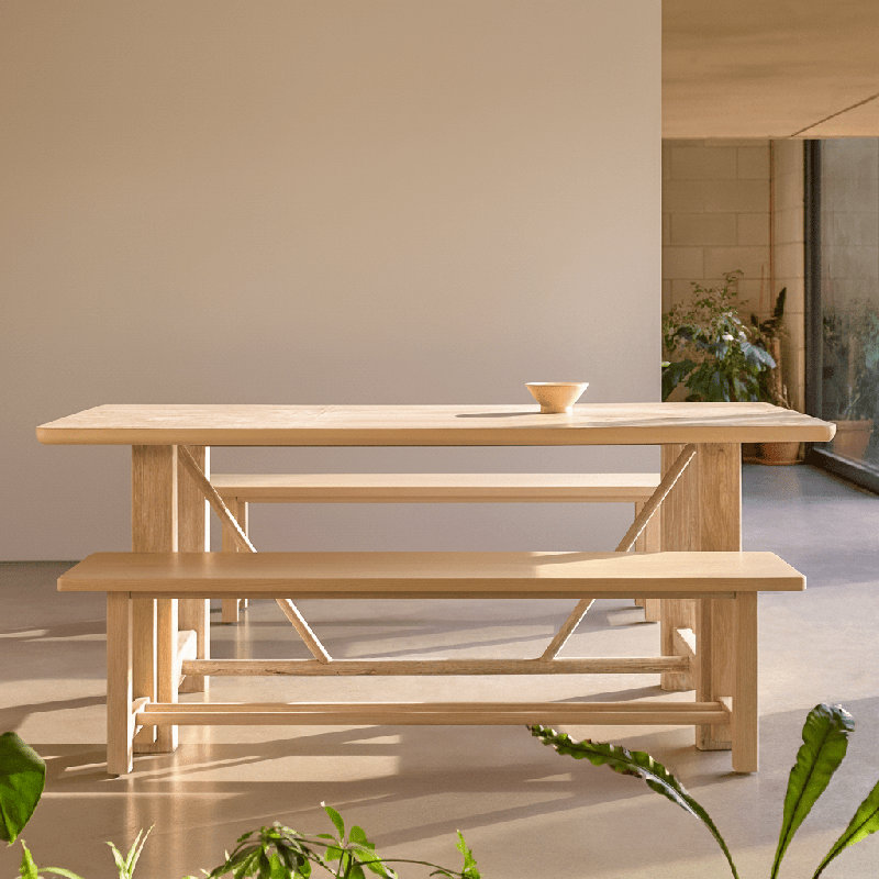 Wood Bench