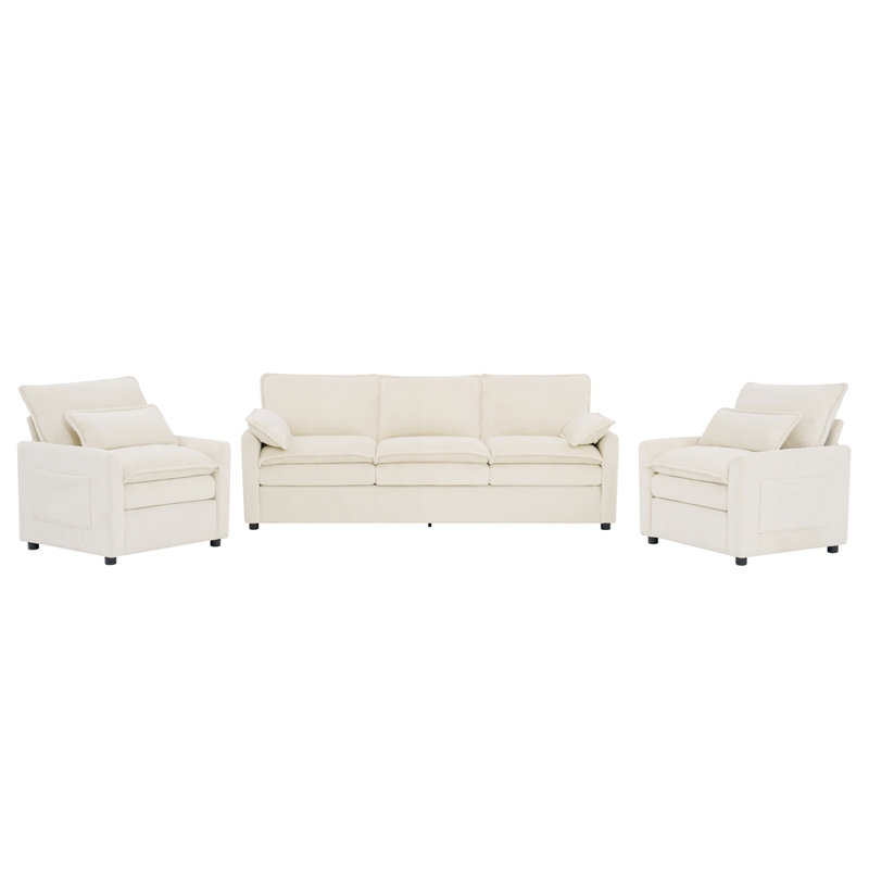 Ensemble de canapés Modern, Beige