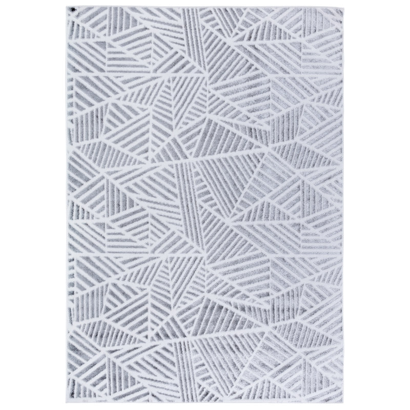 Radoika Performance Geometric Rug, Rectangle 5'3" x 7'6"