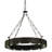Danicia 12 - Light Wagon Wheel Chandelier