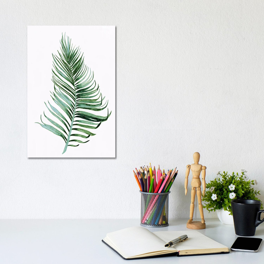 Sage Frond II von Tava Studios - Galerie-verpackte Leinwand Giclée auf Leinwand