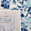 Tapis ivoire / bleu Tulum 282-635796832