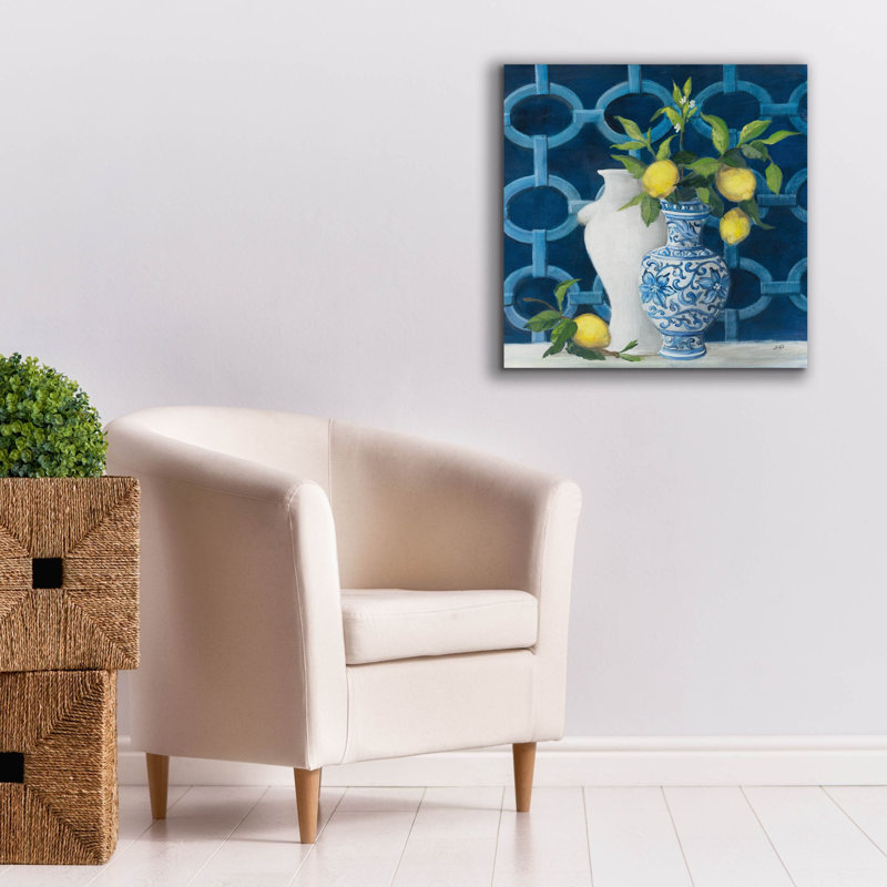 «Gracie Oaks» «Chinoiserie Delight» par Julia Purinton, art mural sur toile, H 26 po x l 26 po x P 1,5 po
