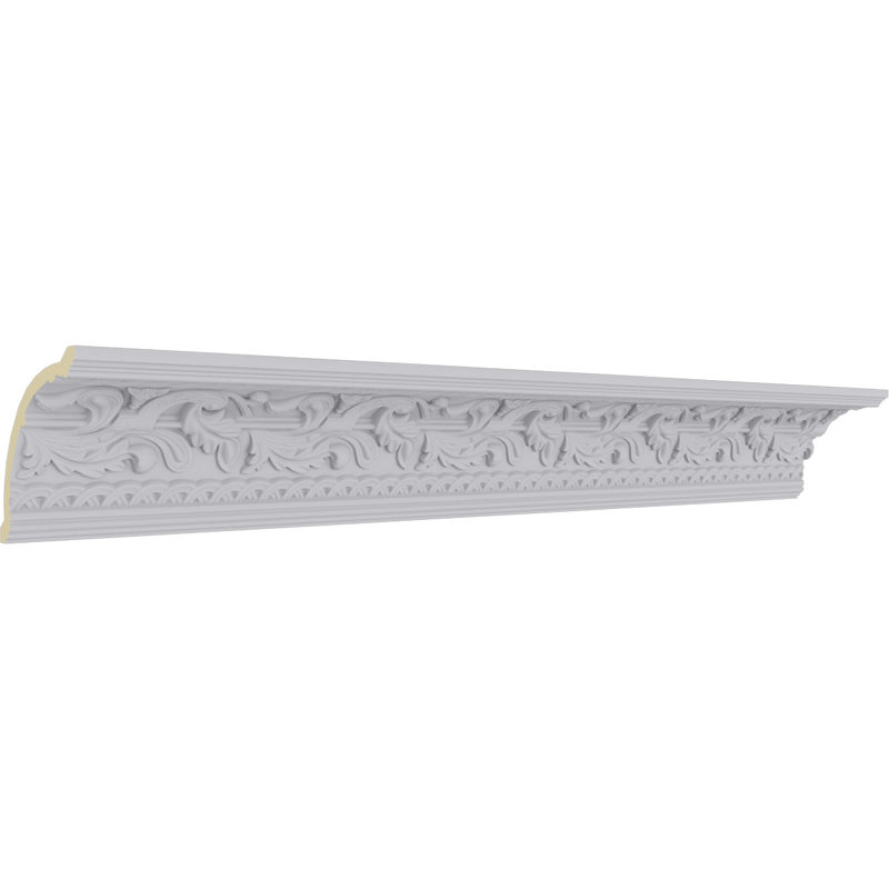 Kinsley 94.5" White Polyurethane Crown Moulding
