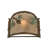 1 - Light Flush Mounted Sconce