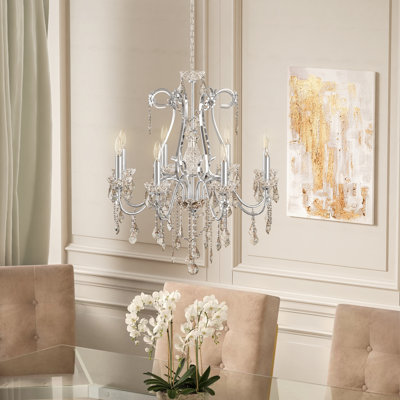 Dagmar 8-Light Dimmable Traditional Chandelier