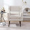 Chaise d'appoint rembourrée Modern