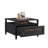Coffee Table, Black Finish