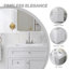 Meuble-lavabo simple autoportant de 30 po avec plateau en céramique-1018556117-1018556116