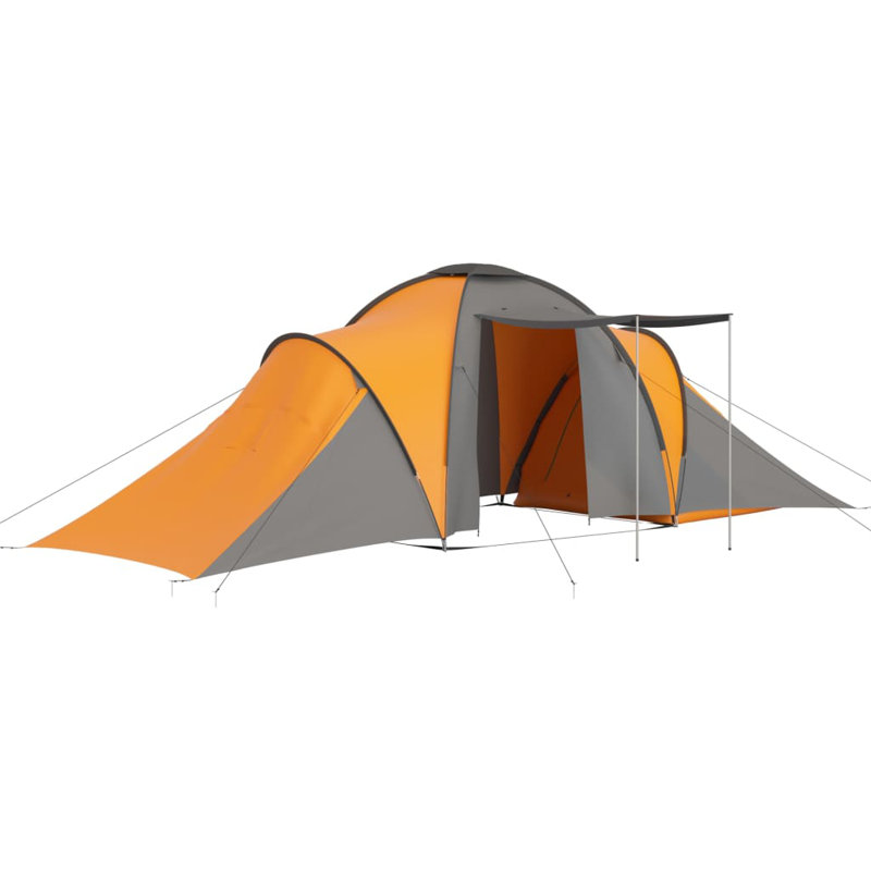Blumer 6 Person Tent, Grey/Orange