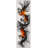 Gray Themed Abstract Smoke And Flame Patterned Creative Modern Decorative Carpet-522130853