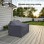 Housse pour chaise longue d'extérieur Shay