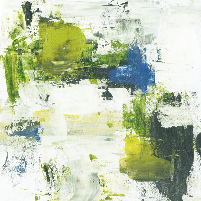 Summer Meadow III by Melissa Wang - Wrapped Canvas Painting, 30cm H x 30cm W