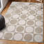 Tapis beige / crème Makhia-1542458805