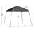 Quik Shade 10' X 10' Expedition 64 Square Feet Of Shade Slant Leg Base Outdoor Pop-Up Canopy, Green-12150003