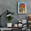 Art mural en verre «Red 8 Barrel Studio» par Viv Eisner, Red Barrel Studio®-726417395