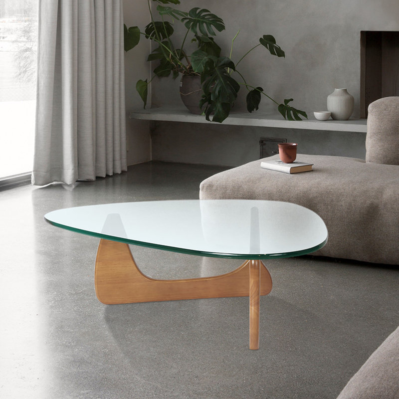 Table basse Unique Art Base, Noyers