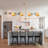 4 - Light Dimmable Kitchen Island Linear Chandelier