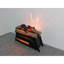 Foyer électrique 23 po, chauffage infrarouge, insert à bûche 3D, 1500 W / 5000, flamme et température réglables, télécommande, double / ul, utilisation intérieure 23 po avec chauffage, télécommande 1500 W 5000, salle de spa
