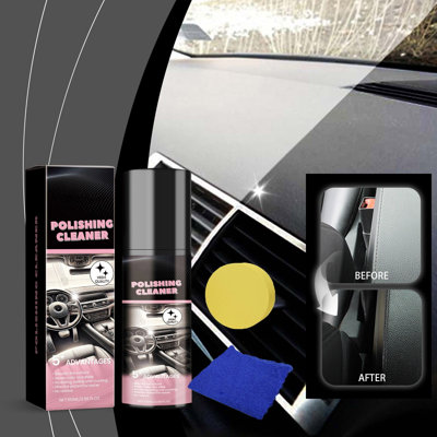 Stain remover Automotive Interior Polishing Agent Decontamination Maintenance Polishing Maintenance Glazing Antis-fouling Automotive Polishing Agent100ml