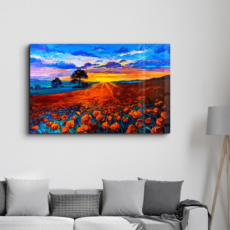 Decorative Tempered Glass Painting