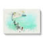 The Needles Isle of Wight in Abstract - Wrapped Canvas-55303651
